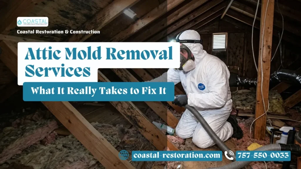 Attic Mold Removal Services: What It Really Takes to Fix It