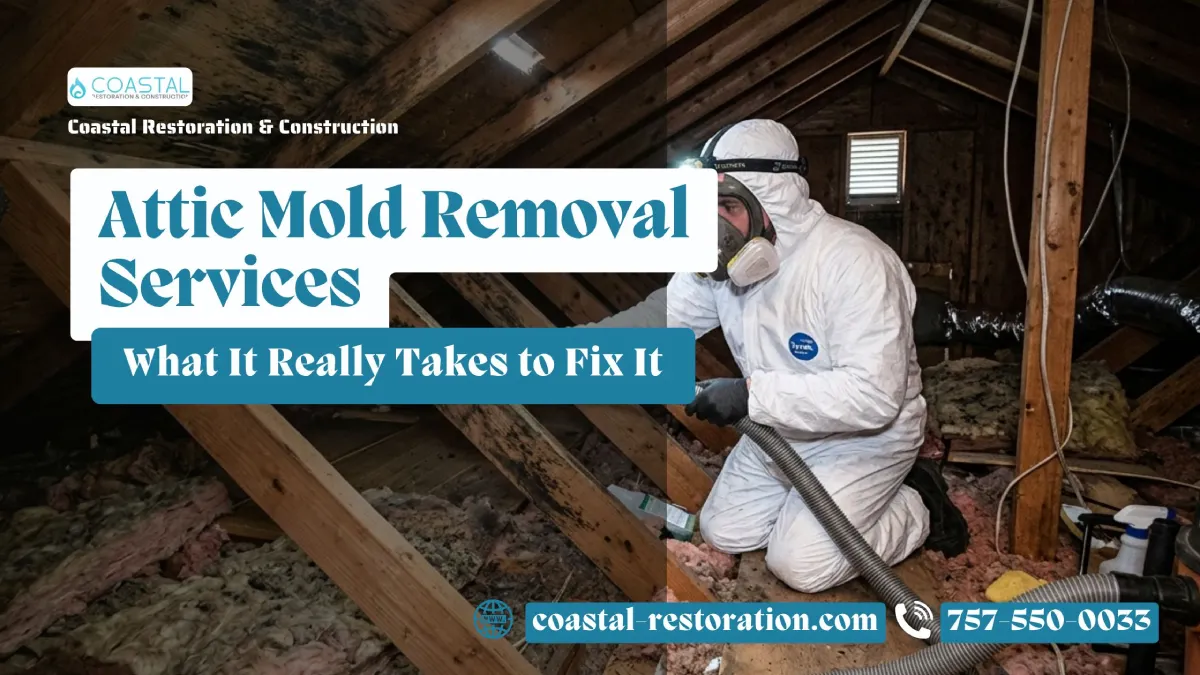 attic mold removal services