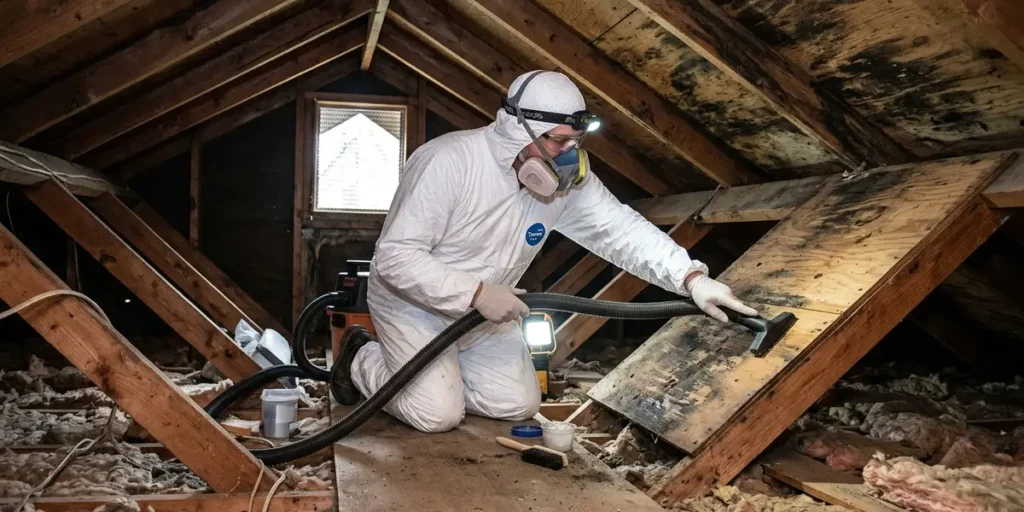 Attic Mold Removal Services: What It Really Takes To Fix It 2 How To Remove Attic Mold