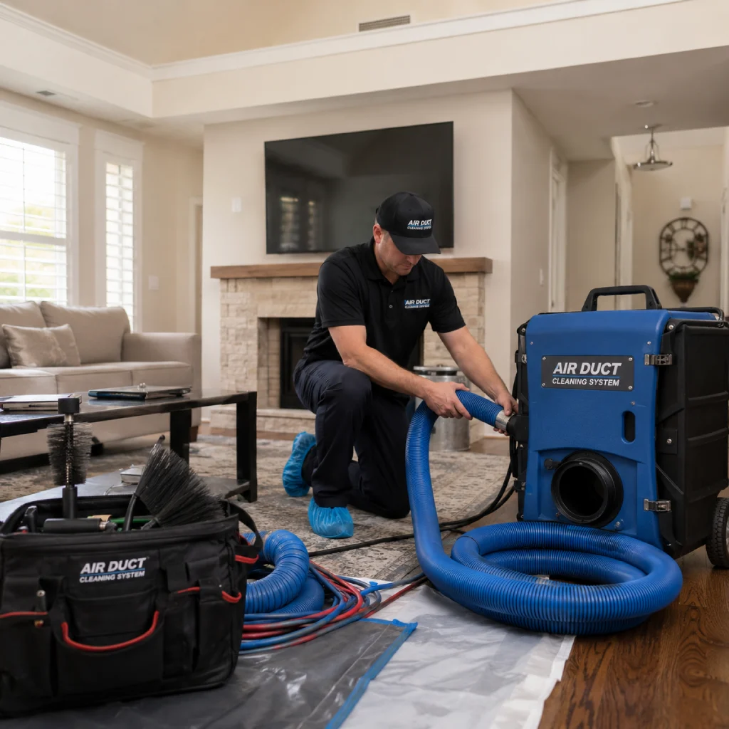 Residential-Air Duct Cleaning Service
