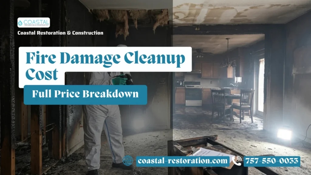 Fire Damage Cleanup Cost: What You Need to Know