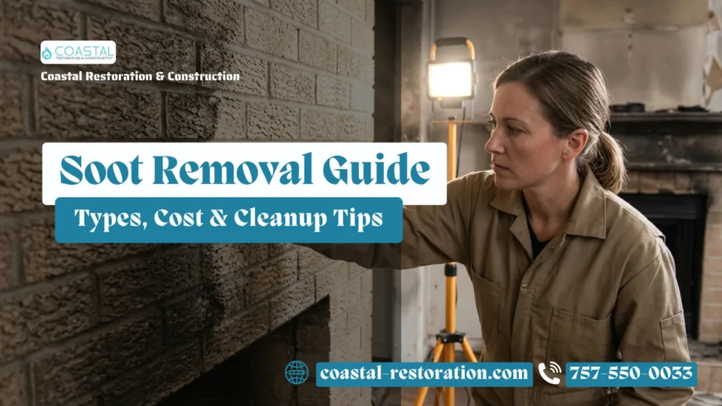 Soot Removal: Why Fast Cleanup Matters After a Fire