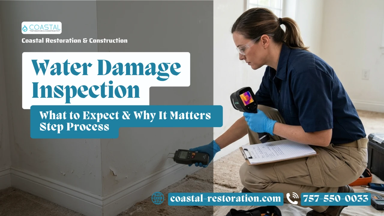 water damage inspection