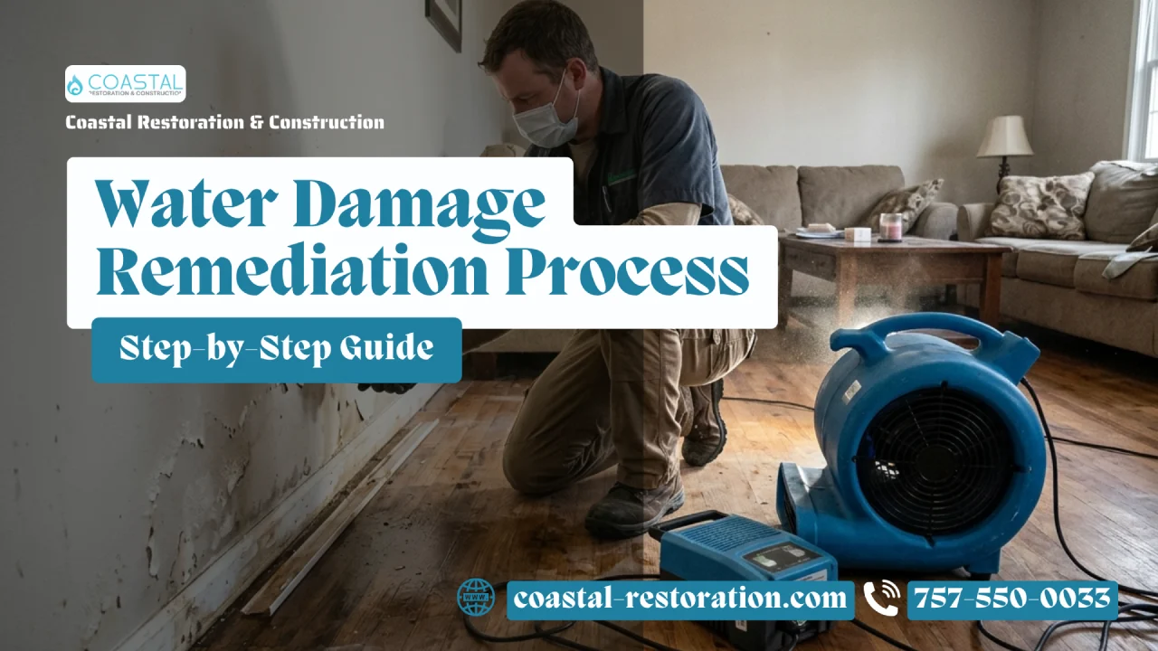 Water Damage Remediation Process
