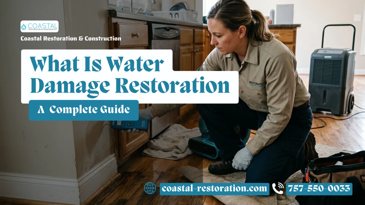 what is water damage restoration