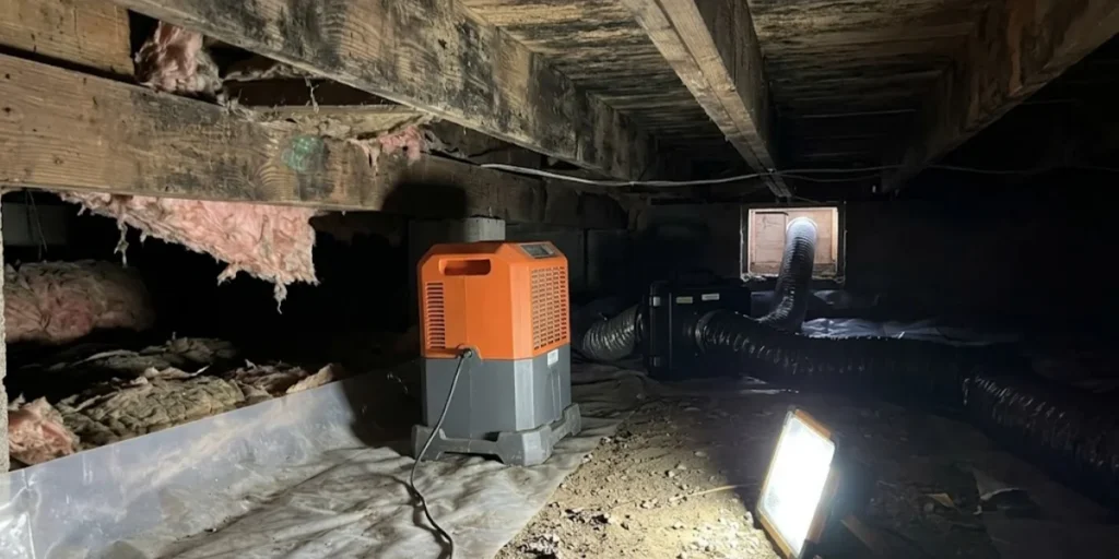 Crawl Space Mold Mitigation