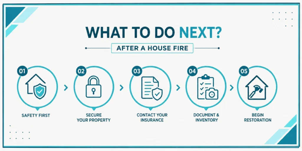 What To Do After A House Fire: A Step-By-Step Recovery Guide 2 What To Do After A Home Fire