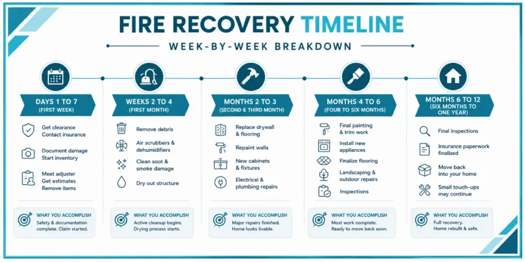 What To Do After A House Fire: A Step-By-Step Recovery Guide 1 What To Do After Fire In House